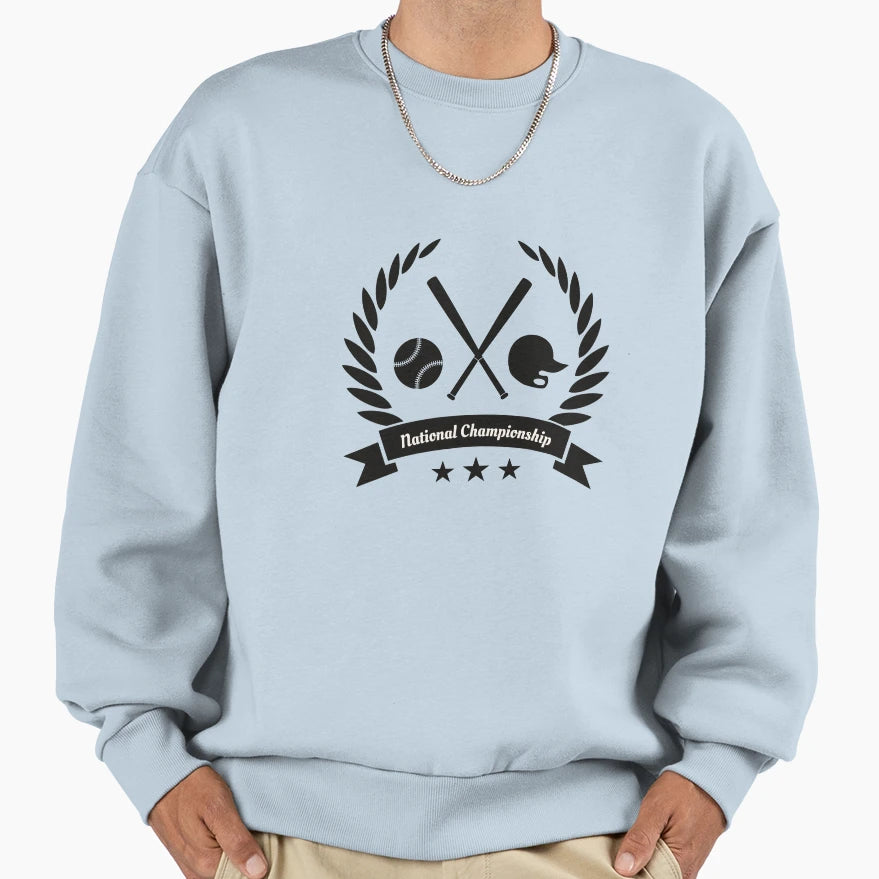 Baseball Championship Sweatshirt - Fun Novelty Design Unisex - T-Shirt, Sweatshirt, Hoodie