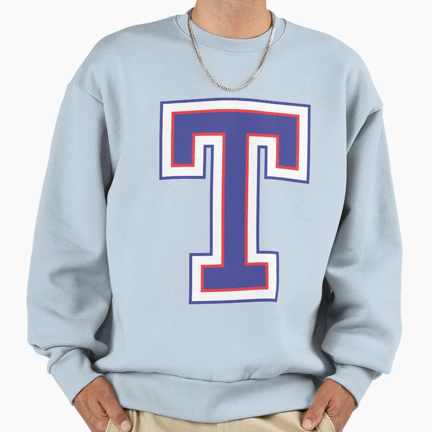 Alphabet T Sweatshirt - Streetwear Style for Adults - T-Shirt, Sweatshirt, Hoodie