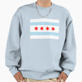 Flag Chicago Sweatshirt - Novelty Apparel Men Women - T-Shirt, Sweatshirt, Hoodie