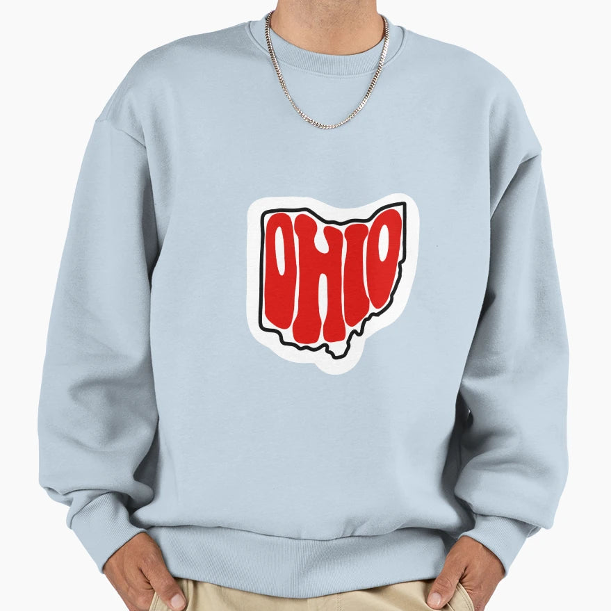 Ohio Sweatshirt - Trendy Graphic for Adults - T-Shirt, Sweatshirt, Hoodie