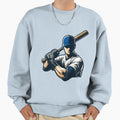 Softball Baseball Bat Baseball Game Sweatshirt - Graphic Print for Adults - T-Shirt, Sweatshirt, Hoodie