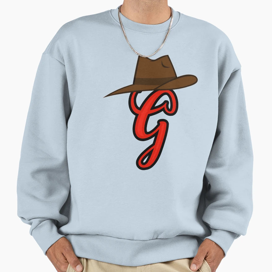 Initial Monogram G Sweatshirt - Trendy Graphic Unisex - T-Shirt, Sweatshirt, Hoodie