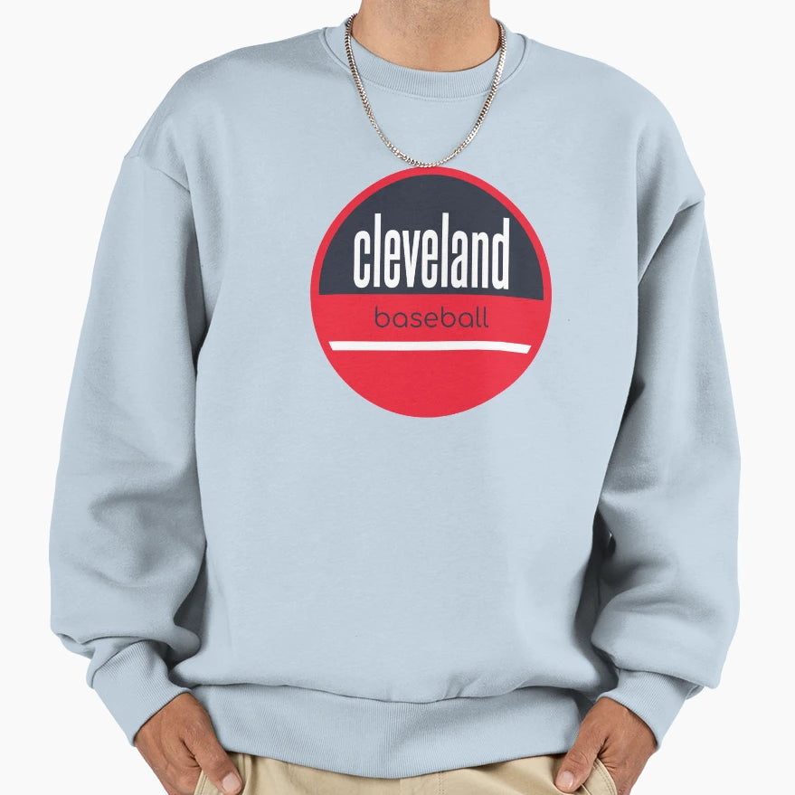 Cleveland Baseball Sweatshirt - Custom Art Print for Adults - T-Shirt, Sweatshirt, Hoodie