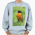 Baltimore Oriole Sweatshirt - Minimalist Print for Adults - T-Shirt, Sweatshirt, Hoodie