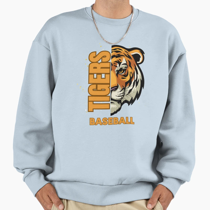 Tigers Baseball T-Shirt - Novelty Apparel Men Women - T-Shirt, Sweatshirt, Hoodie