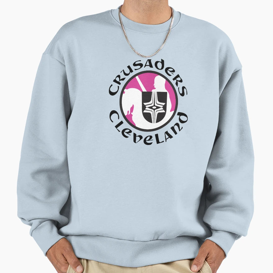 Hockey Cleveland Crusaders Hockey Sweatshirt - Fun Novelty Design Unisex - T-Shirt, Sweatshirt, Hoodie