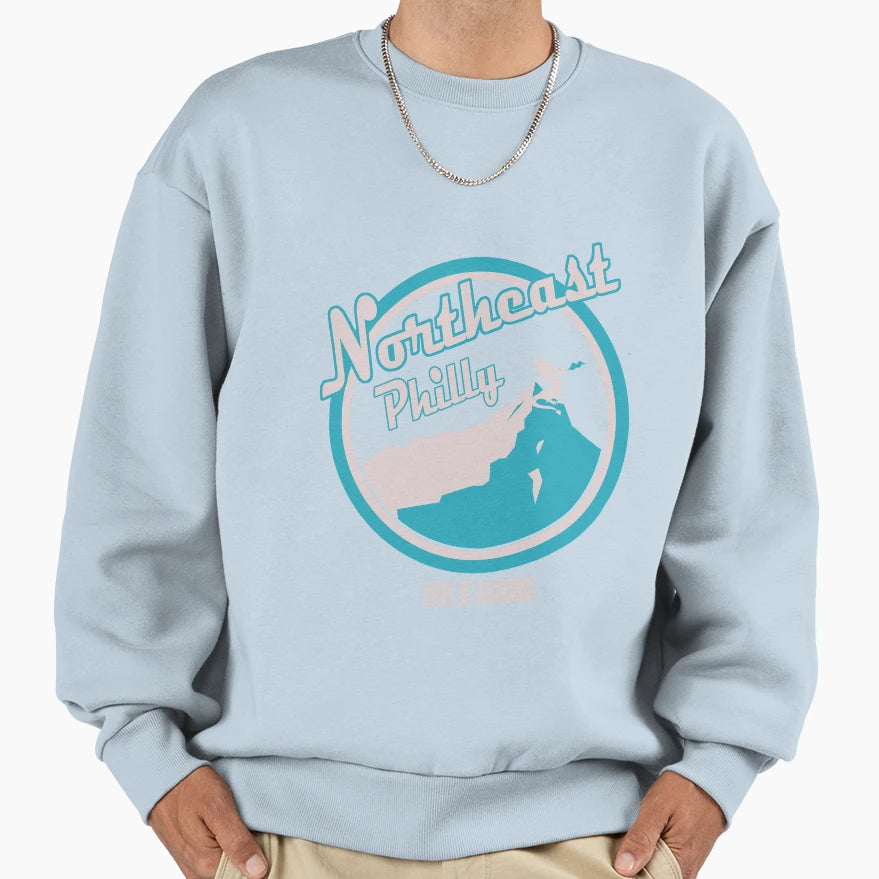 Northeast Philadelphia Sweatshirt - Aesthetic Graphic for Adults - T-Shirt, Sweatshirt, Hoodie
