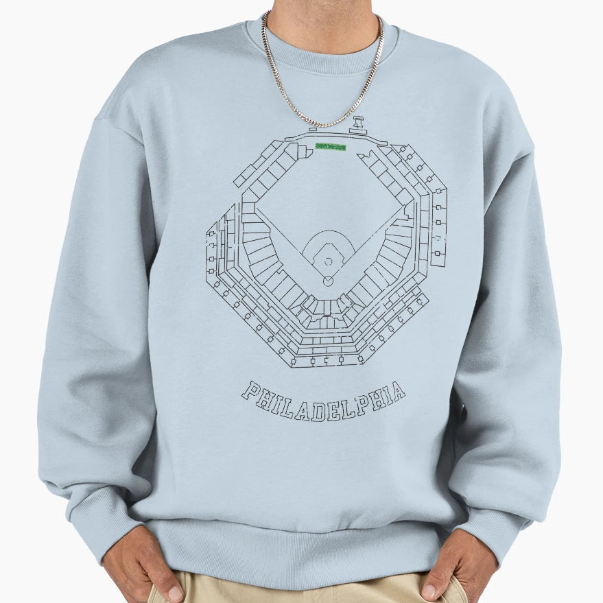 Citizens Bank Park Sweatshirt - Streetwear Style Men Women - T-Shirt, Sweatshirt, Hoodie