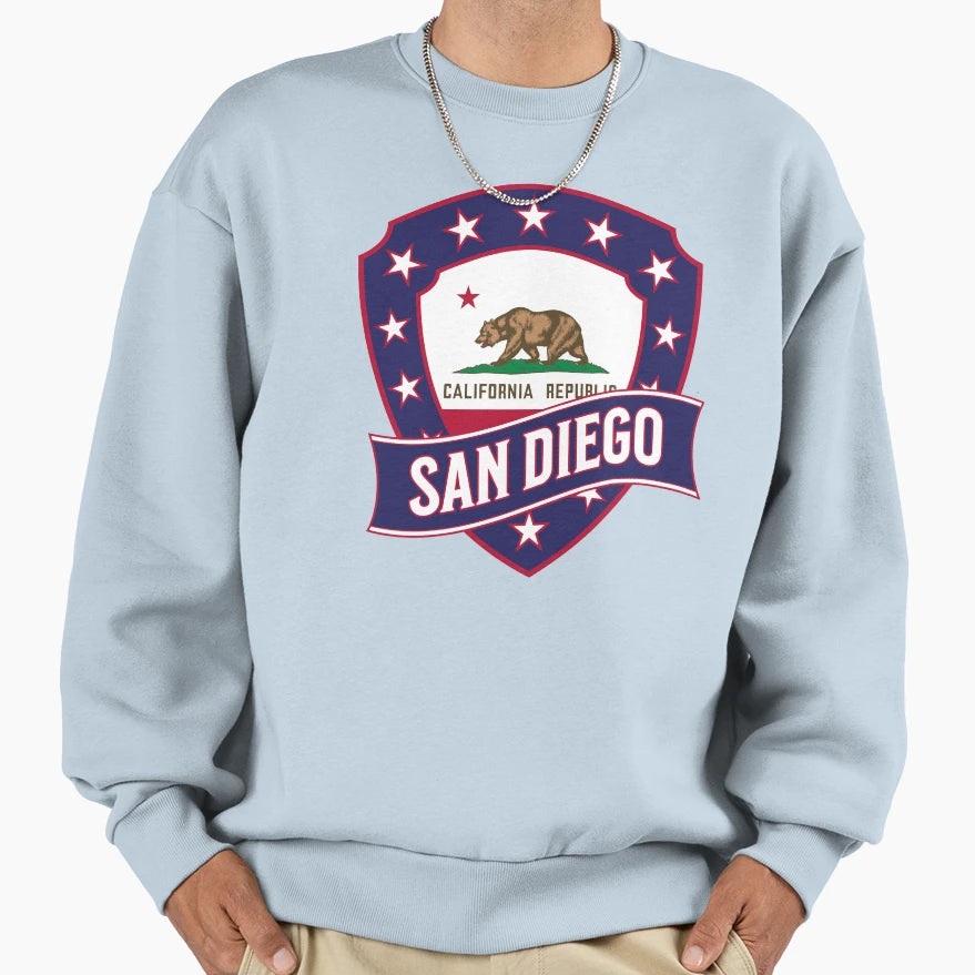 San Diego Ca Sweatshirt - Unique Graphic Unisex - T-Shirt, Sweatshirt, Hoodie
