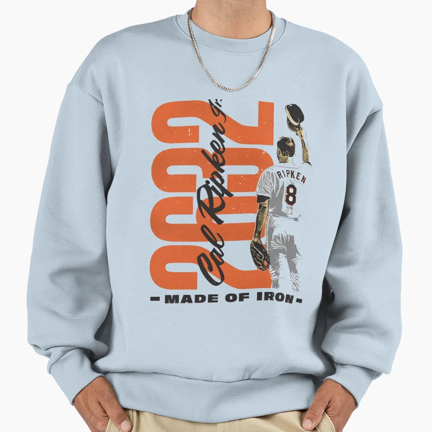 Cal Ripken Jr 2632 Sweatshirt - Novelty Apparel Unisex - T-Shirt, Sweatshirt, Hoodie