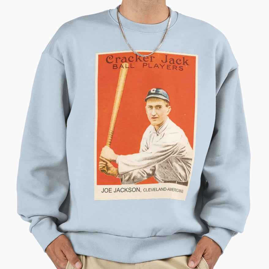 Shoeless Joe Jackson Sweatshirt - Aesthetic Graphic for Adults - T-Shirt, Sweatshirt, Hoodie