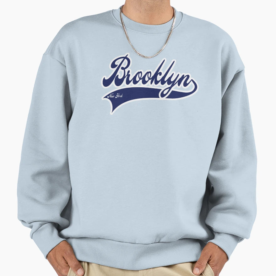 Brooklyn New York Sweatshirt - Aesthetic Graphic Unisex - T-Shirt, Sweatshirt, Hoodie