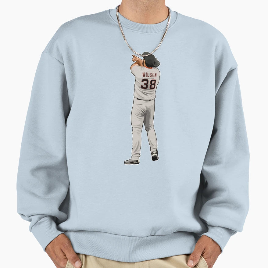 Brian Wilson 38 His Victory Sweatshirt - Novelty Apparel Men Women - T-Shirt, Sweatshirt, Hoodie
