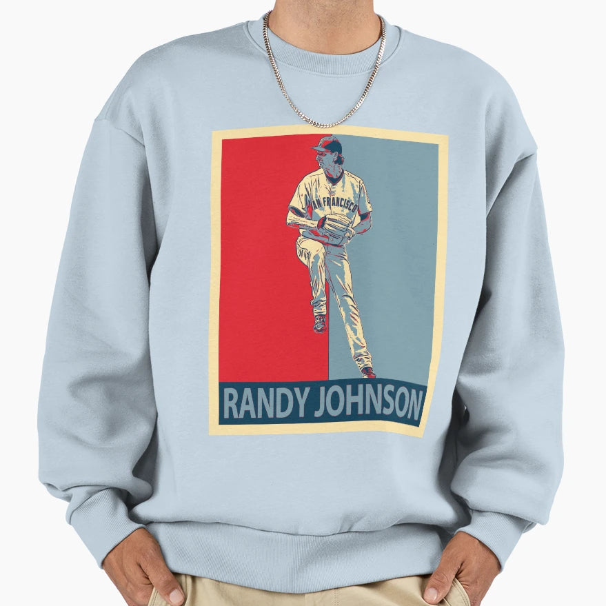 Randy Johnson Sweatshirt - Novelty Apparel Unisex - T-Shirt, Sweatshirt, Hoodie
