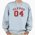Cleves Varsity Sweatshirt - Novelty Apparel Men Women - T-Shirt, Sweatshirt, Hoodie