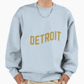 Detroit City Typography Sweatshirt - Graphic Print Men Women - T-Shirt, Sweatshirt, Hoodie