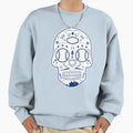 Los Angeles Baseball Sugar Skull Sweatshirt - Aesthetic Graphic Men Women - T-Shirt, Sweatshirt, Hoodie