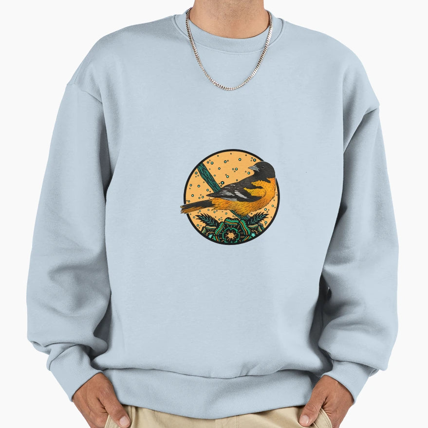 Baltimore Oriole Sweatshirt - Trendy Graphic for Adults - T-Shirt, Sweatshirt, Hoodie