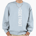 Detroit Vertical Sweatshirt - Unique Graphic Men Women - T-Shirt, Sweatshirt, Hoodie