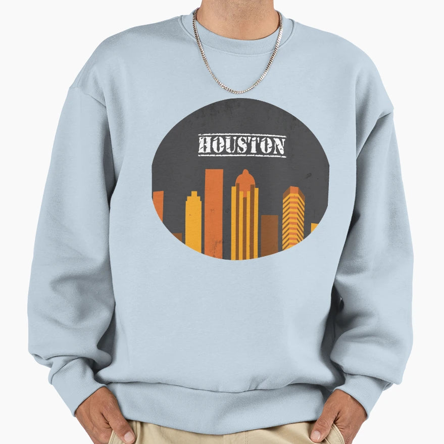 Houston Sweatshirt - Graphic Print Men Women - T-Shirt, Sweatshirt, Hoodie