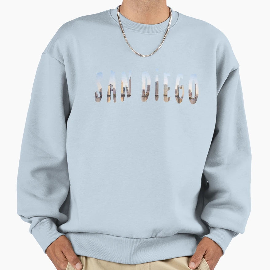 San Diego California Sweatshirt - Casual Everyday Wear Unisex - T-Shirt, Sweatshirt, Hoodie