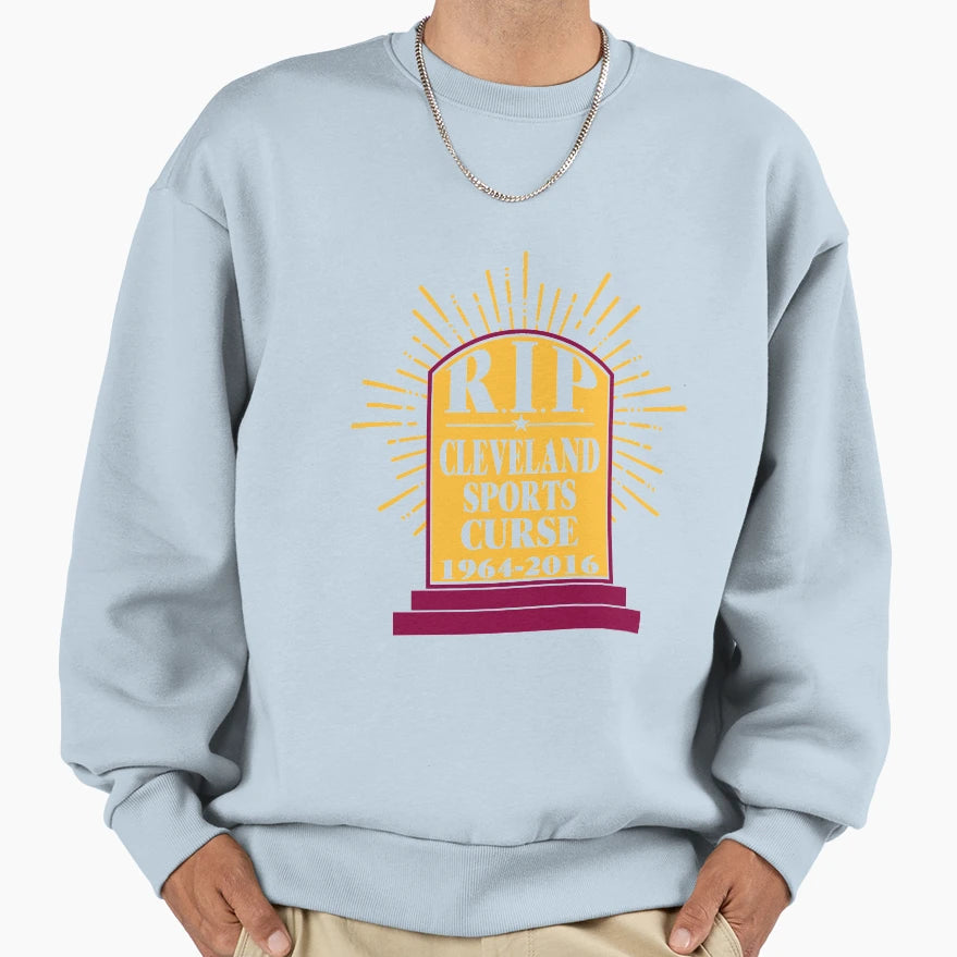 R I P Cleveland Curse Sweatshirt - Aesthetic Graphic Men Women - T-Shirt, Sweatshirt, Hoodie