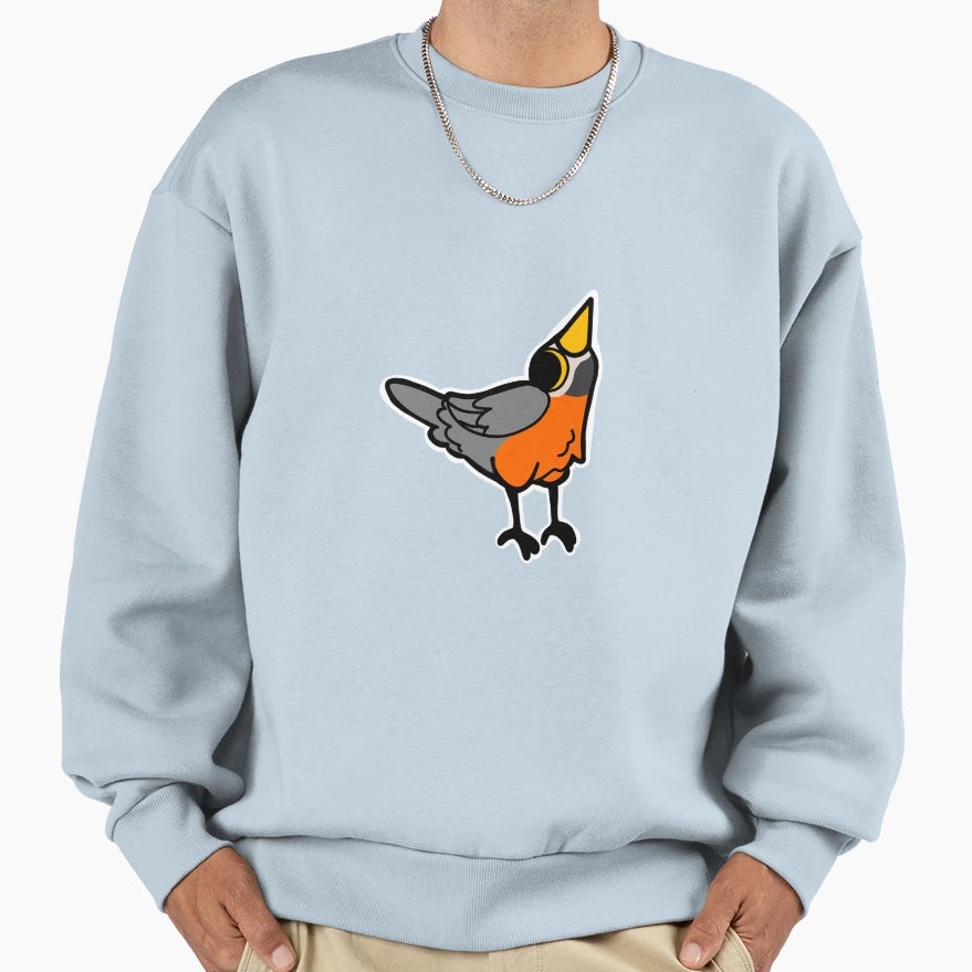 Little Robin Sweatshirt - Trendy Graphic Unisex - T-Shirt, Sweatshirt, Hoodie