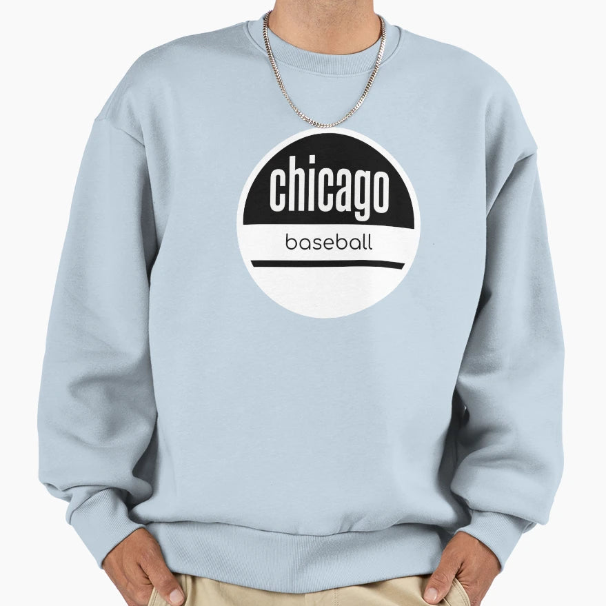 Chicago Baseball Sweatshirt - Aesthetic Graphic for Adults - T-Shirt, Sweatshirt, Hoodie