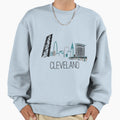 Cle Skyline Ii Sweatshirt - Unique Graphic Men Women - T-Shirt, Sweatshirt, Hoodie
