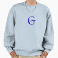 Monogram Initial Letter G Sweatshirt - Fun Novelty Design Unisex - T-Shirt, Sweatshirt, Hoodie