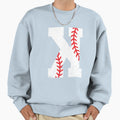 Baseball Pitcher Strikeout K Sweatshirt - Minimalist Print Men Women - T-Shirt, Sweatshirt, Hoodie