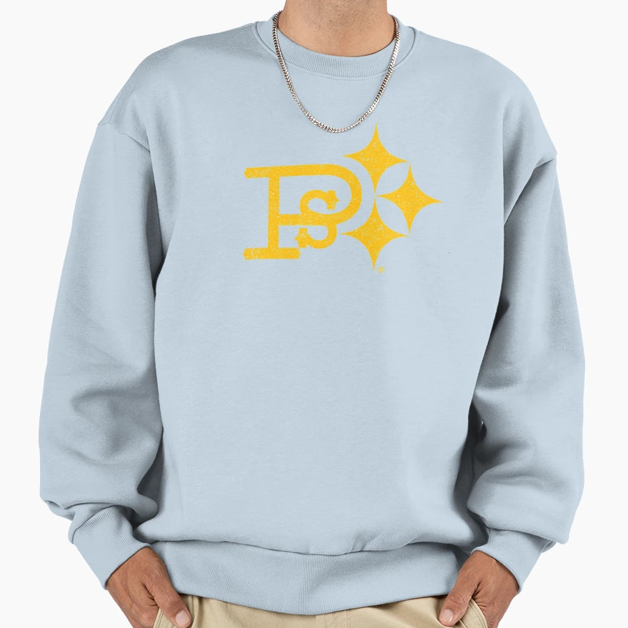 Steel City Damgoodgame Pittsburgh Sweatshirt - Minimalist Print for Adults - T-Shirt, Sweatshirt, Hoodie