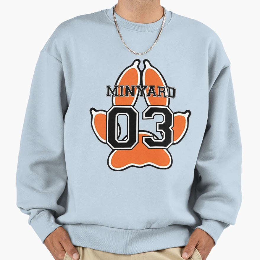Foxhole Court Minyard Paw Sweatshirt - Unique Graphic Unisex - T-Shirt, Sweatshirt, Hoodie