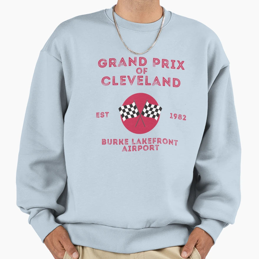 Grand Prix Cleveland Sweatshirt - Fun Novelty Design for Adults - T-Shirt, Sweatshirt, Hoodie