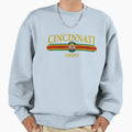 Cincinnati City Ohio State Tiger Head Sweatshirt - Unique Graphic Men Women - T-Shirt, Sweatshirt, Hoodie