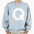 Copy Letter Q Alphabet Initial Sweatshirt - Minimalist Print Unisex - T-Shirt, Sweatshirt, Hoodie