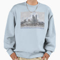 Chicago Skyline Sweatshirt - Minimalist Print Men Women - T-Shirt, Sweatshirt, Hoodie