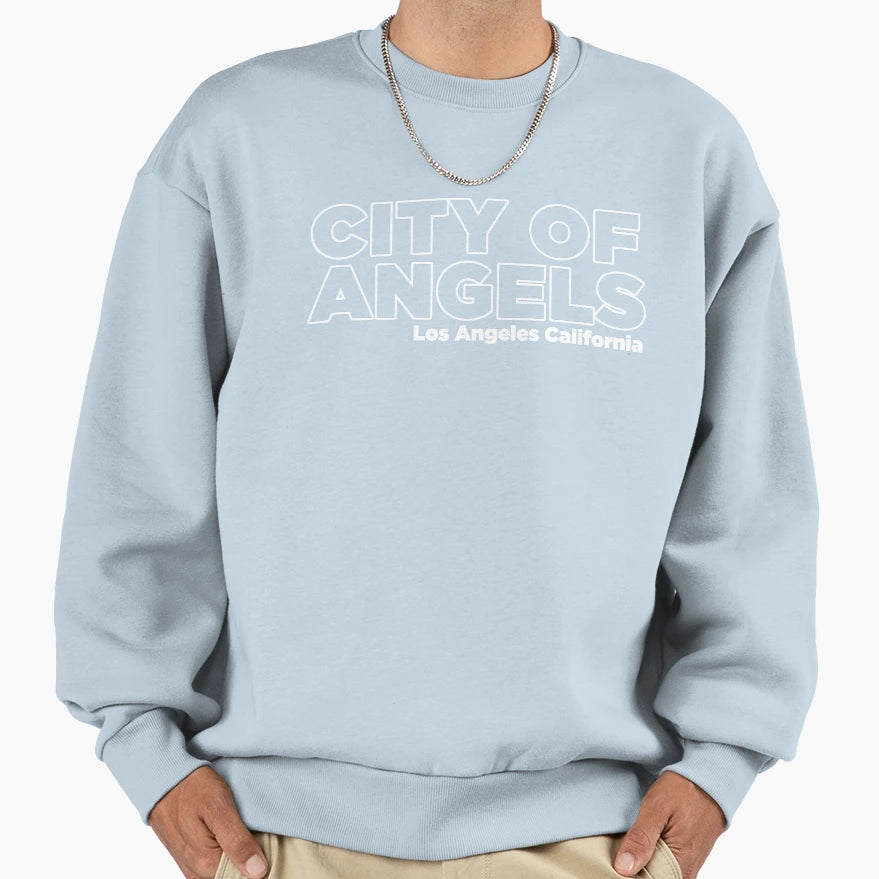 City Nicknames City Angels Las Angeles Sweatshirt - Graphic Print Unisex - T-Shirt, Sweatshirt, Hoodie