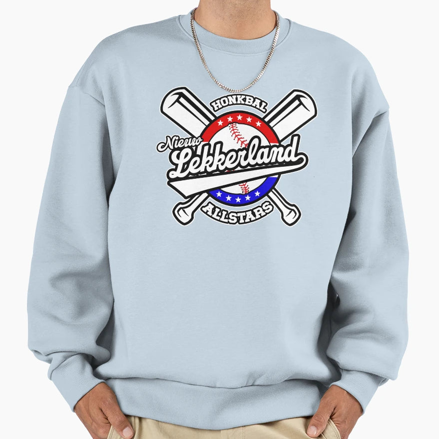 Lekkerland Honkbal Allstars Sweatshirt - Novelty Apparel Unisex - T-Shirt, Sweatshirt, Hoodie