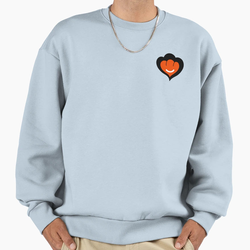 T Heart Sweatshirt - Unique Graphic Unisex - T-Shirt, Sweatshirt, Hoodie