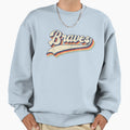 Braves Sports Name Gift Sweatshirt - Fun Novelty Design for Adults - T-Shirt, Sweatshirt, Hoodie