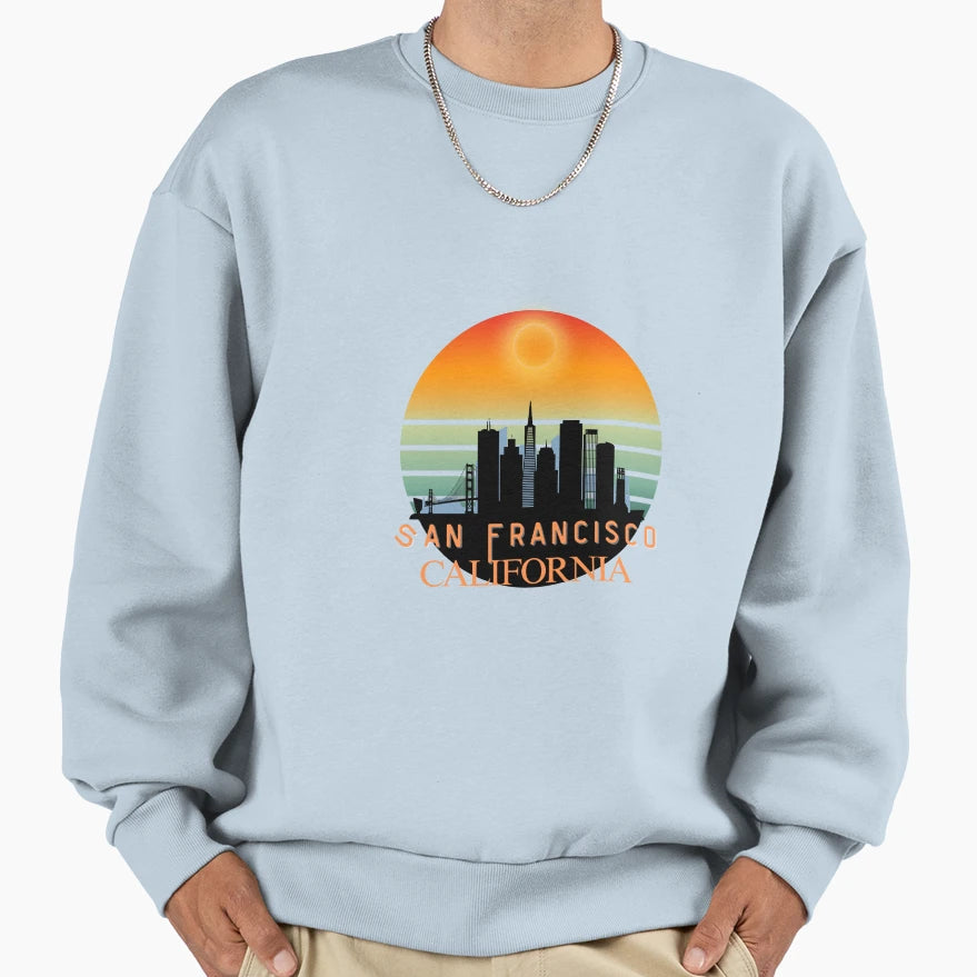 San Francisco Sweatshirt - Graphic Print Men Women - T-Shirt, Sweatshirt, Hoodie