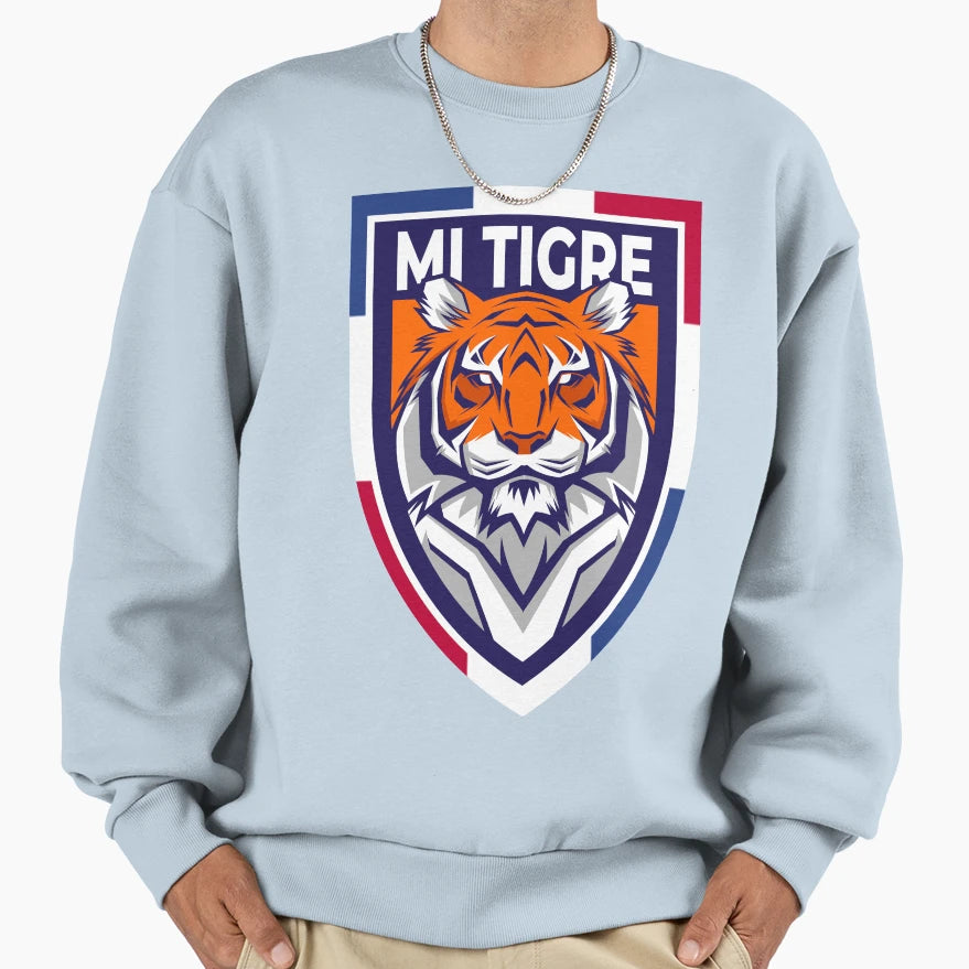 Mi Tigre Sweatshirt - Fun Novelty Design for Adults - T-Shirt, Sweatshirt, Hoodie