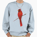 Northern Cardinal Bird Sweatshirt - Graphic Print Men Women - T-Shirt, Sweatshirt, Hoodie