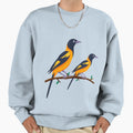 Yellow Birds Sweatshirt - Custom Art Print for Adults - T-Shirt, Sweatshirt, Hoodie