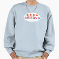 Chicago Flag Pride Sweatshirt - Custom Art Print Men Women - T-Shirt, Sweatshirt, Hoodie