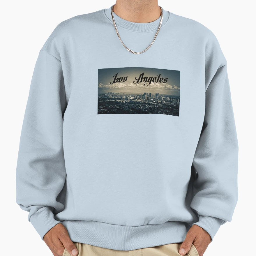 Los Angeles California Sweatshirt - Aesthetic Graphic for Adults - T-Shirt, Sweatshirt, Hoodie