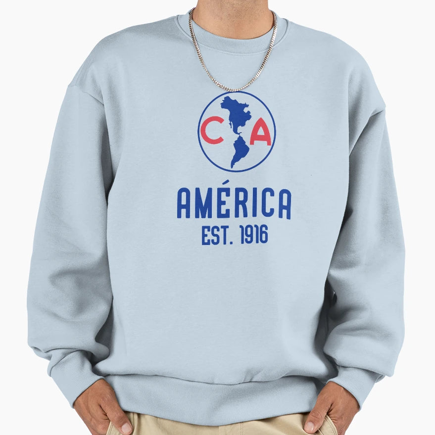 Club America Sweatshirt - Aesthetic Graphic Men Women - T-Shirt, Sweatshirt, Hoodie
