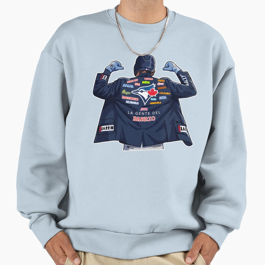 Toronto Blue Jays Homerun Jacket T-Shirt - Streetwear Style for Adults - T-Shirt, Sweatshirt, Hoodie