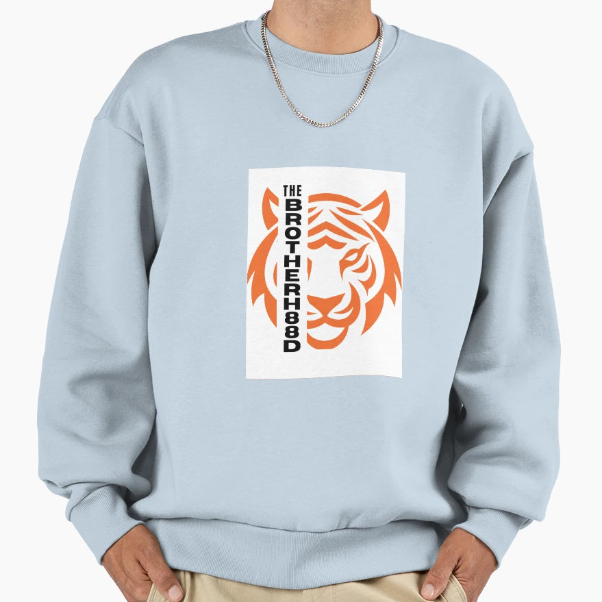 Brotherh88D Tigers Sweatshirt - Aesthetic Graphic for Adults - T-Shirt, Sweatshirt, Hoodie